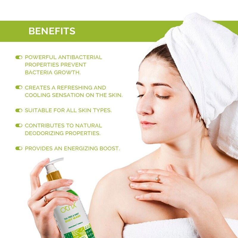 Otrix Tea Tree & Mint Refreshing & Soothing Body Wash