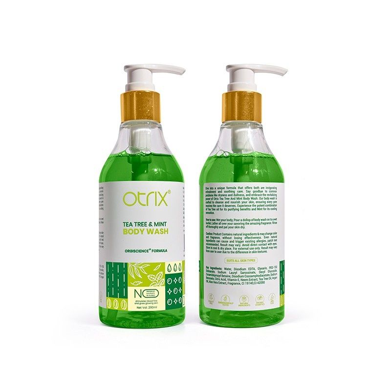 Otrix Tea Tree & Mint Refreshing & Soothing Body Wash
