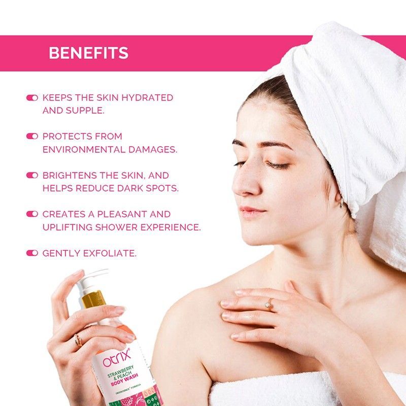 Otrix Strawberry & Peach Body Wash