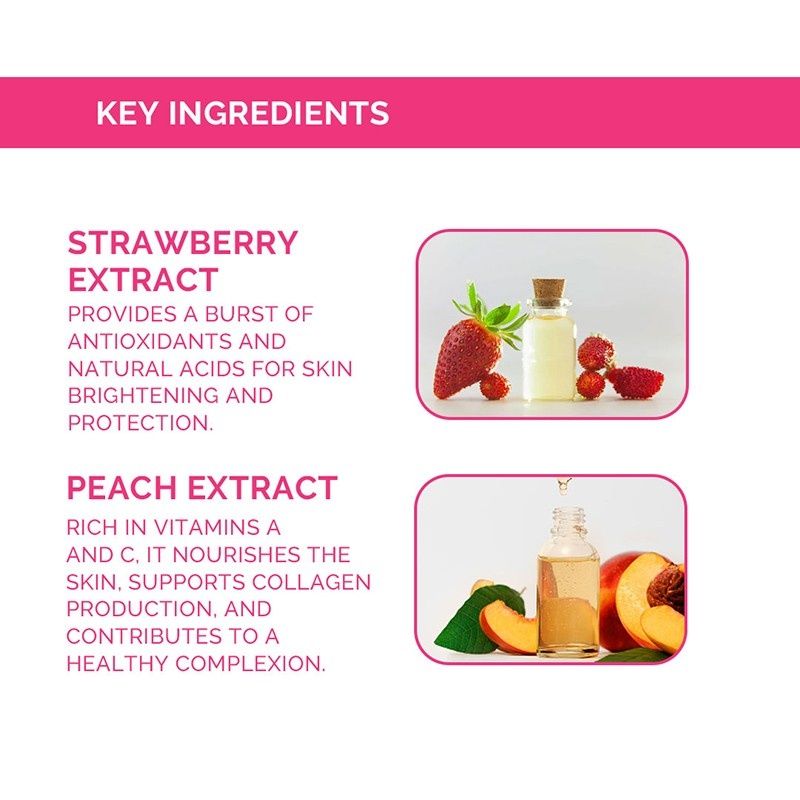 Otrix Strawberry & Peach Body Wash