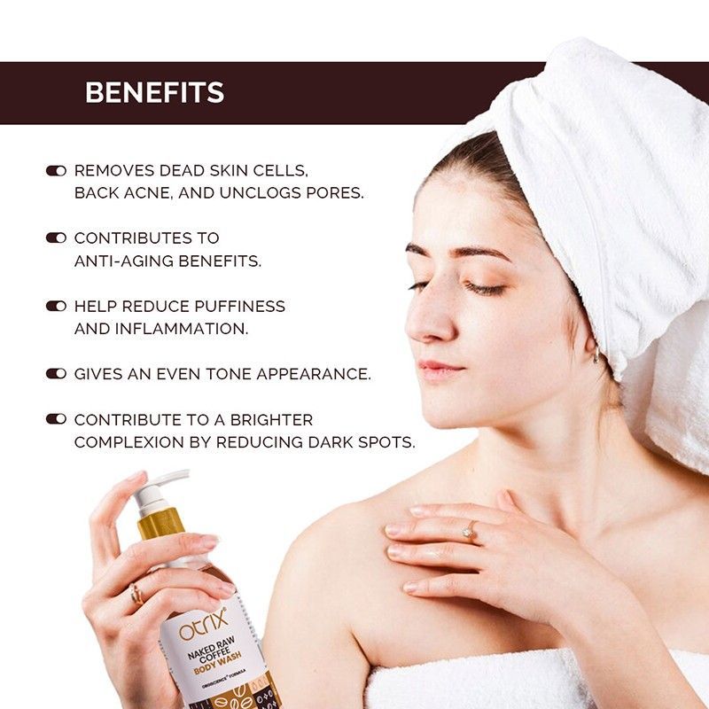 Otrix Raw Coffee Antioxidant-Rich, Exfoliating & Nourishing Body Wash