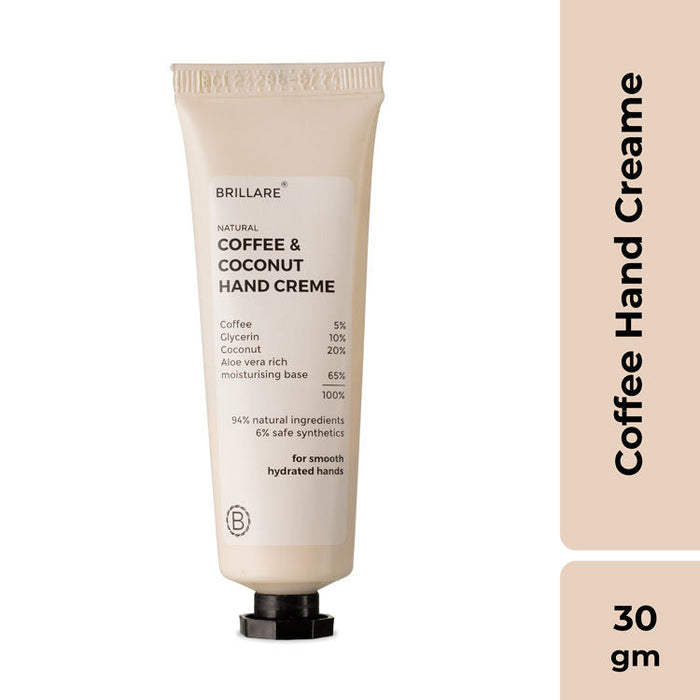 Brillare Coffee & Coconut Moisturizing Hand Cream