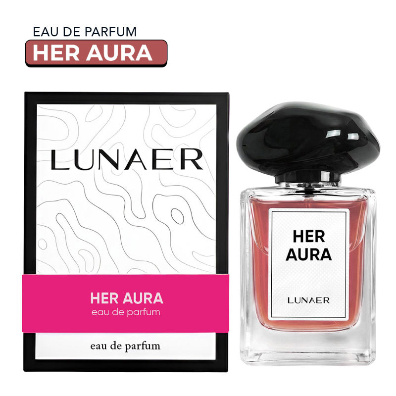 Lunaer Her Aura Floral Perfume With Lavender, Jasmine & Vanilla Notes For Women