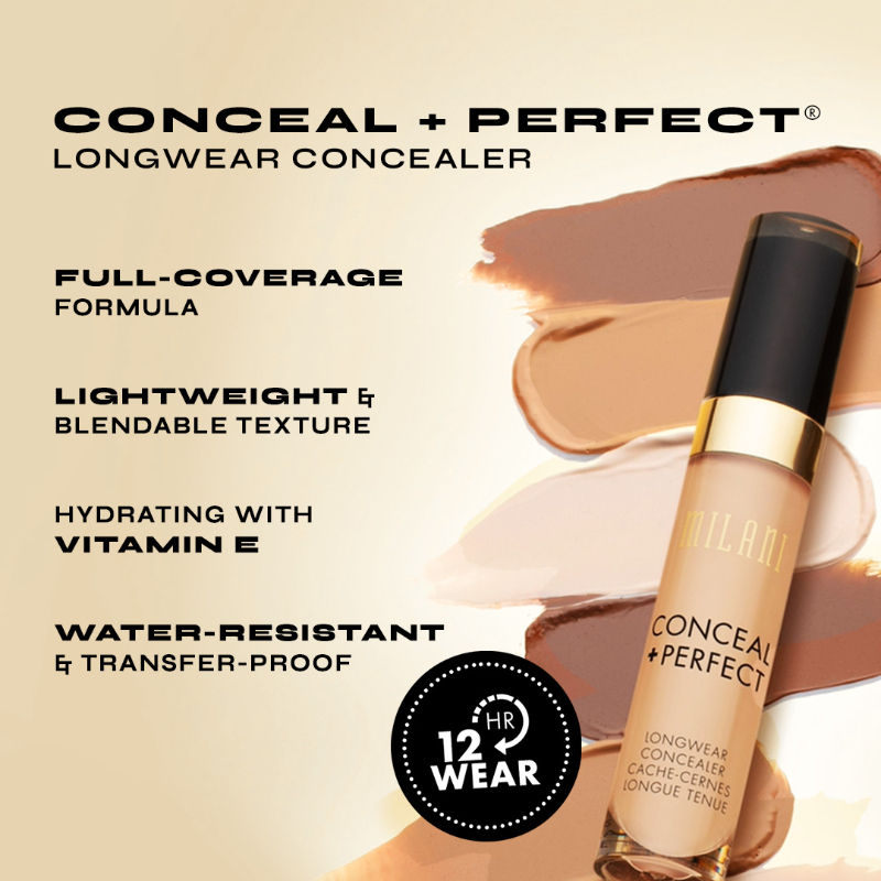 Milani Conceal + Perfect Longwear Concealer