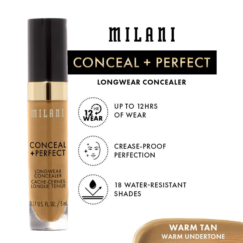 Milani Conceal + Perfect Longwear Concealer