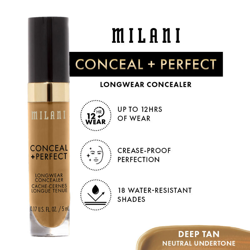 Milani Conceal + Perfect Longwear Concealer