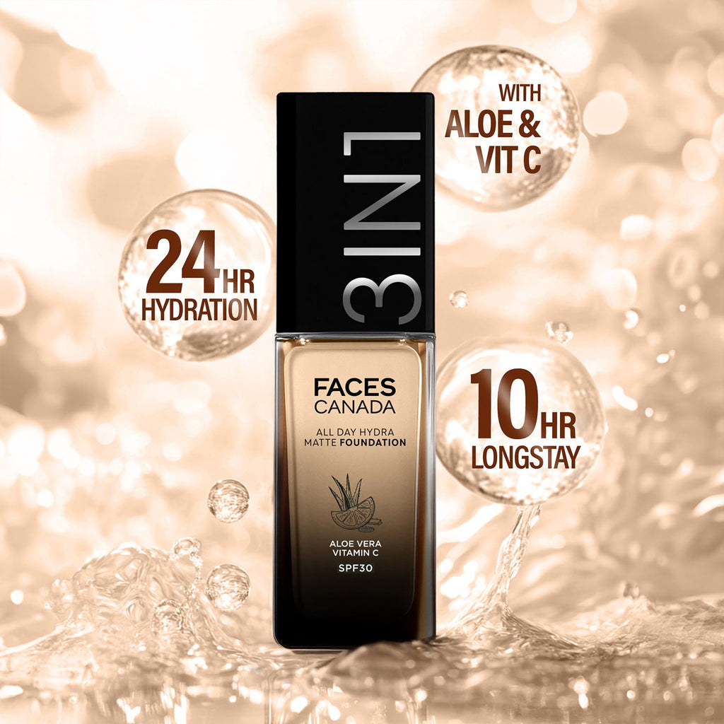 Faces Canada 3 In 1 All Day Hydra Matte Foundation