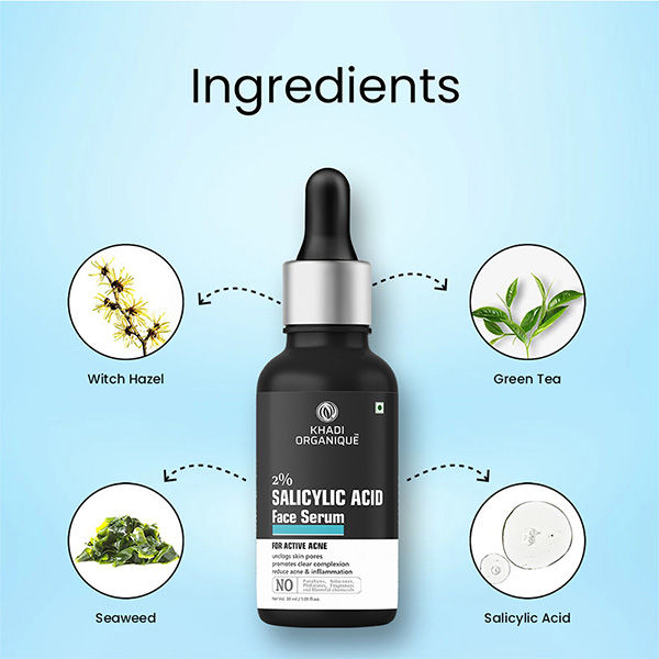 Khadi Organique 2% Salicylic Acid Face Serum