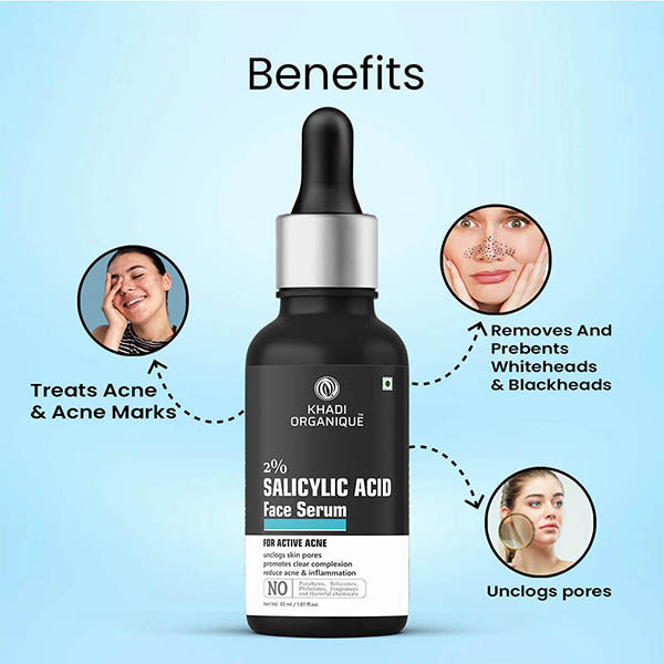 Khadi Organique 2% Salicylic Acid Face Serum