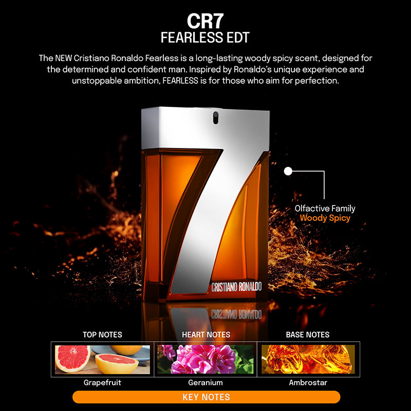 Cristiano Ronaldo Fearless Eau De Toilette