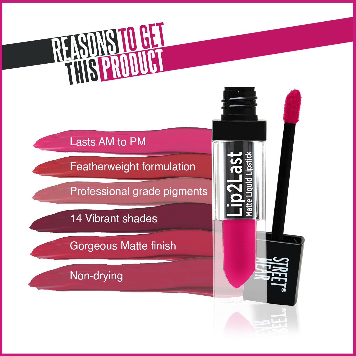Street Wear Lip2last Matte Liquid Lipstick
