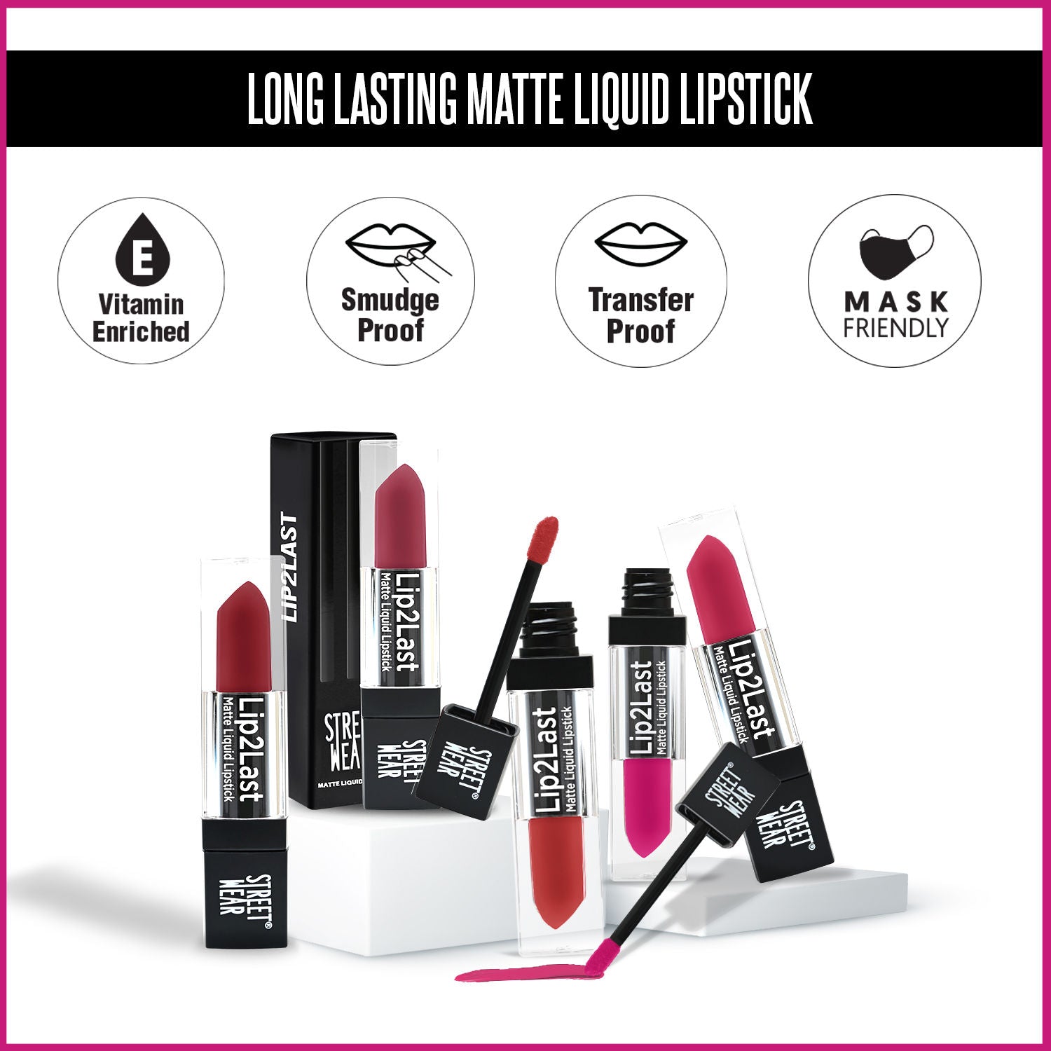 Street Wear Lip2last Matte Liquid Lipstick