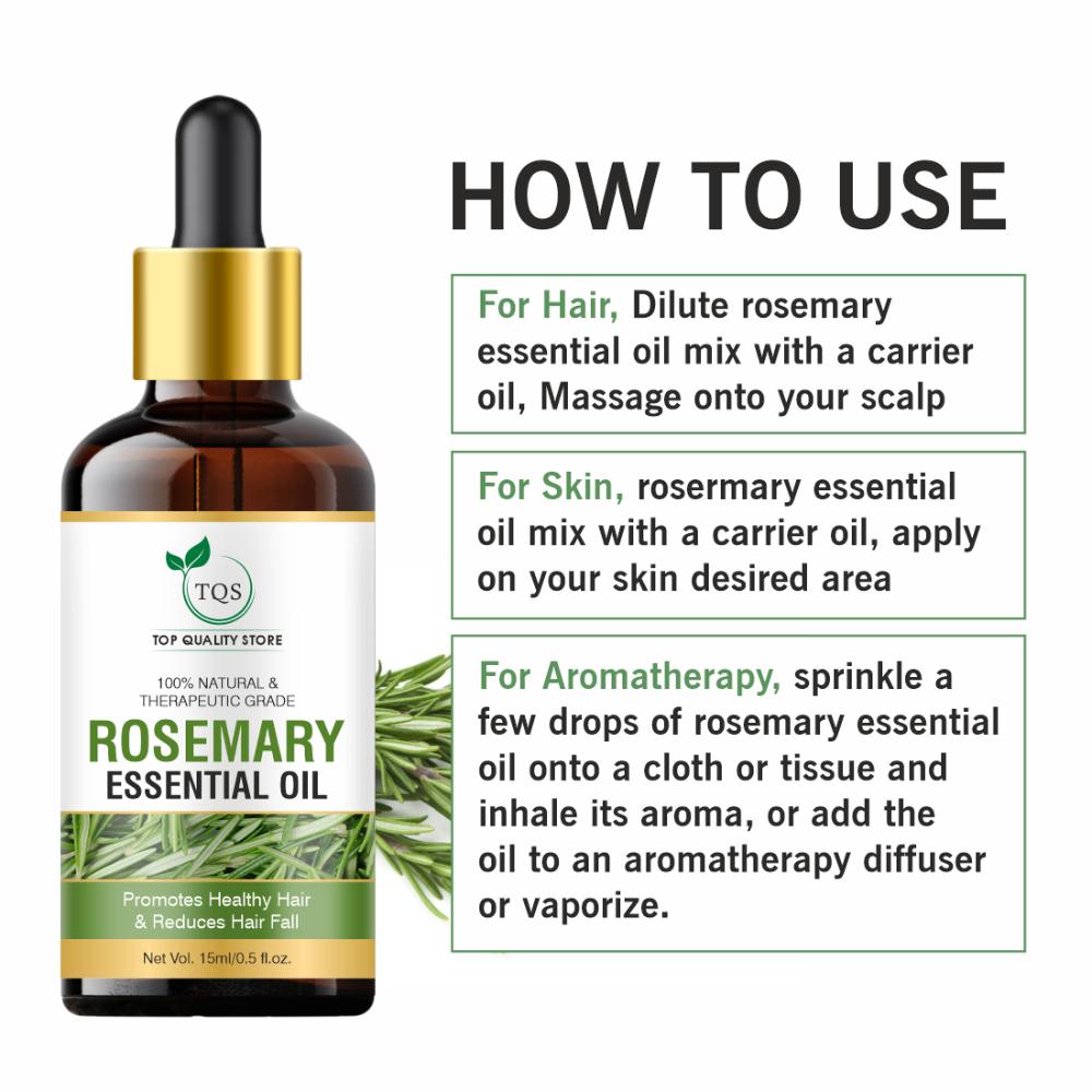 TQS 100% Natural Rosemary Essential Oil