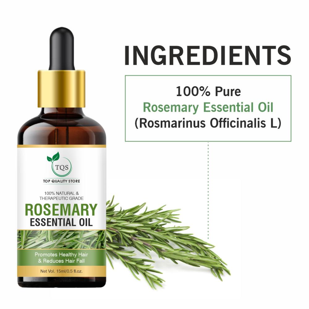 TQS 100% Natural Rosemary Essential Oil