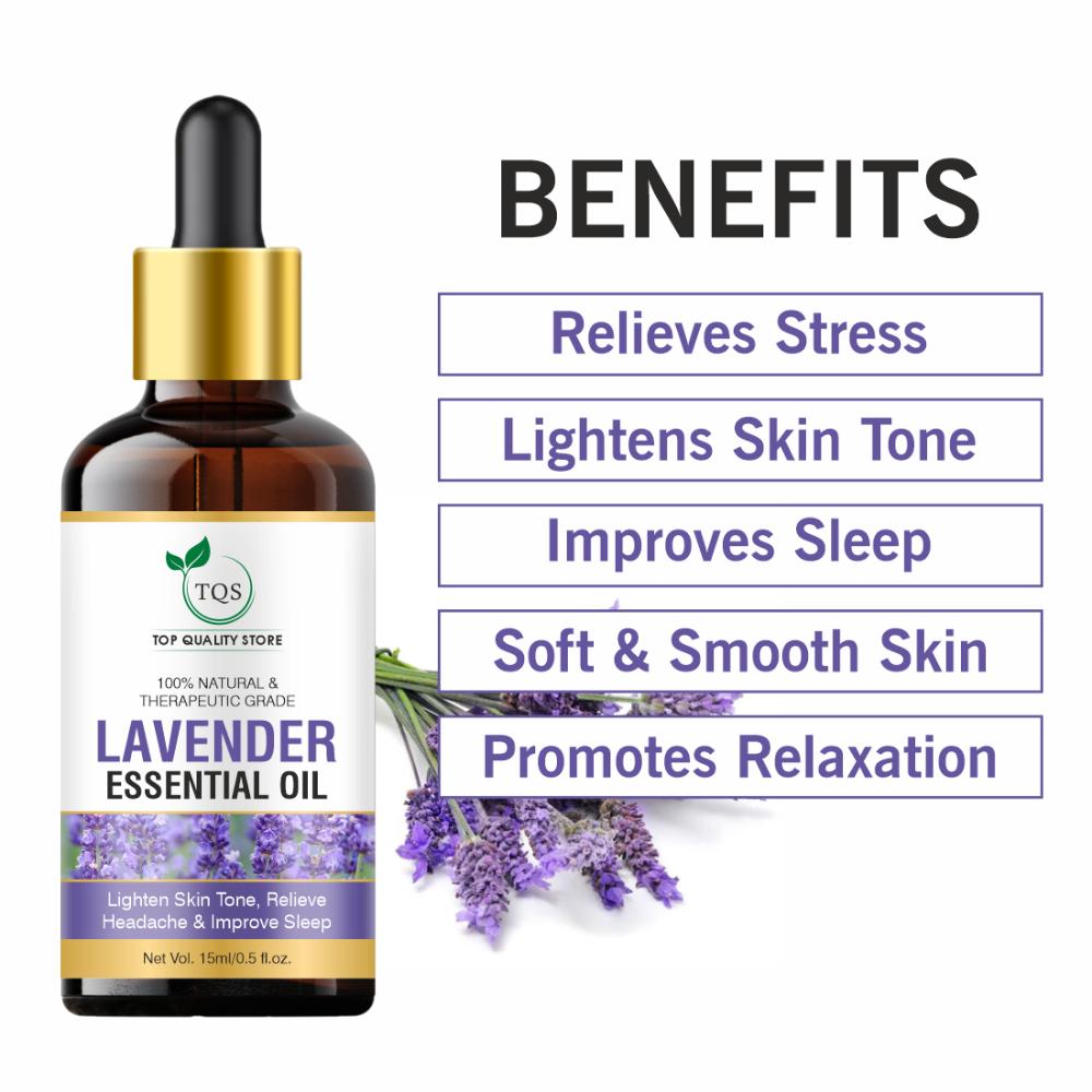 TQS 100% Natural Lavender Essential Oil