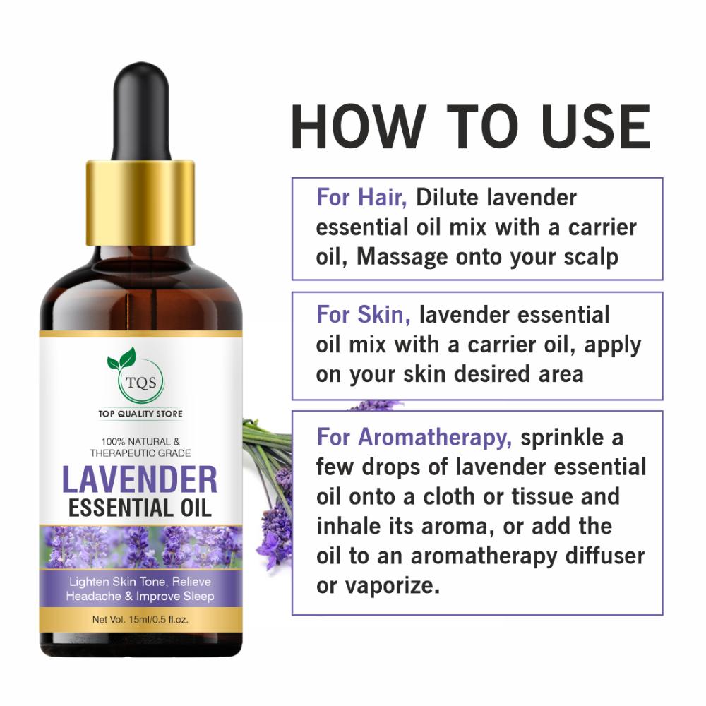 TQS 100% Natural Lavender Essential Oil