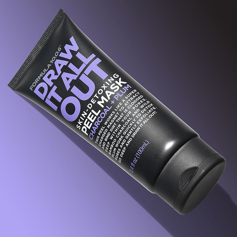FORMULA 10.0.6 Draw It All Out Skin-Detoxing Peel Mask With Charcoal + Plum