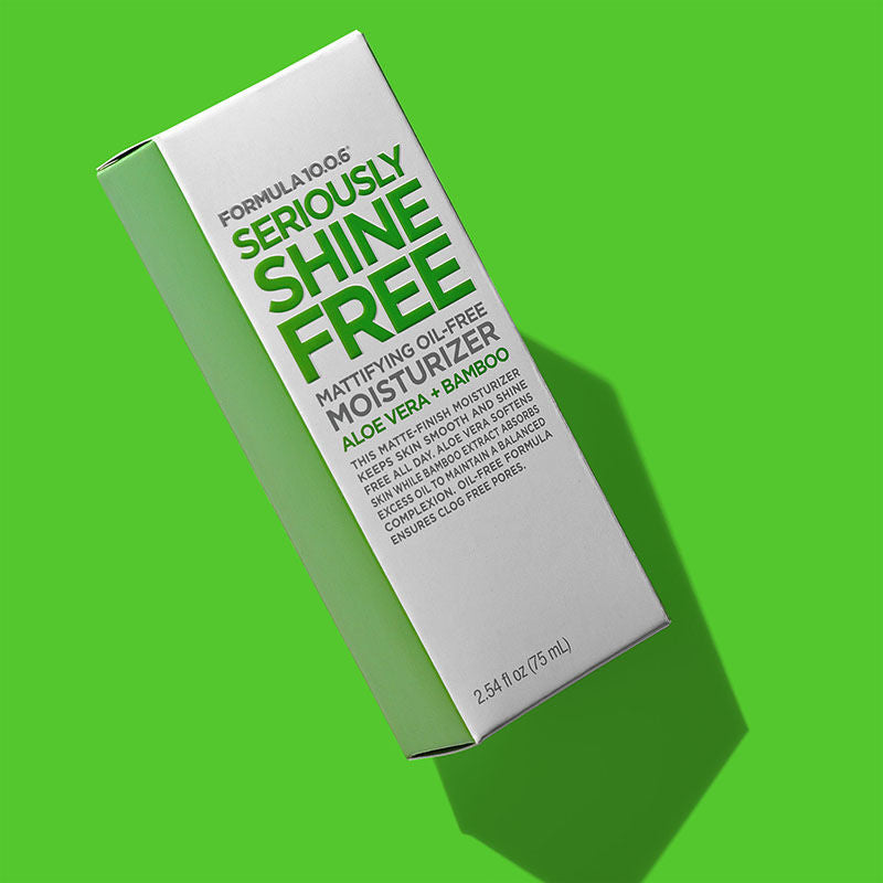FORMULA 10.0.6 Seriously Shine Free Mattifying Oil-Free Moisturizer With Aloe Vera + Bamboo