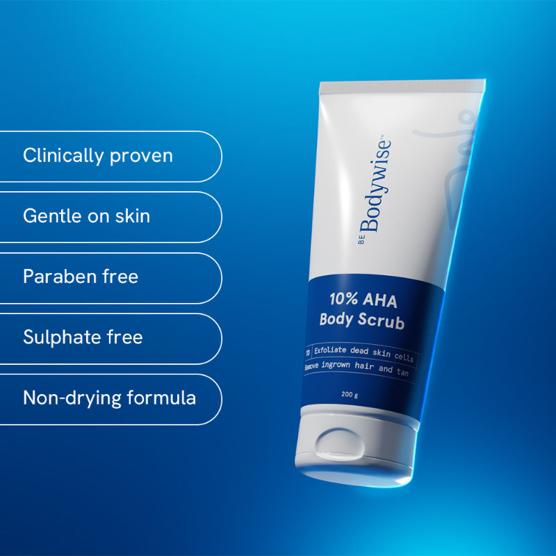 Be Bodywise 10% AHA Lactic Acid Body Scrub