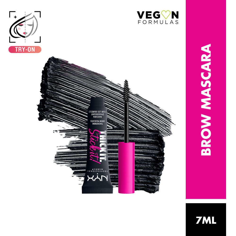 NYX Professional Makeup Thick It Stick It Brow Mascara - Brunette