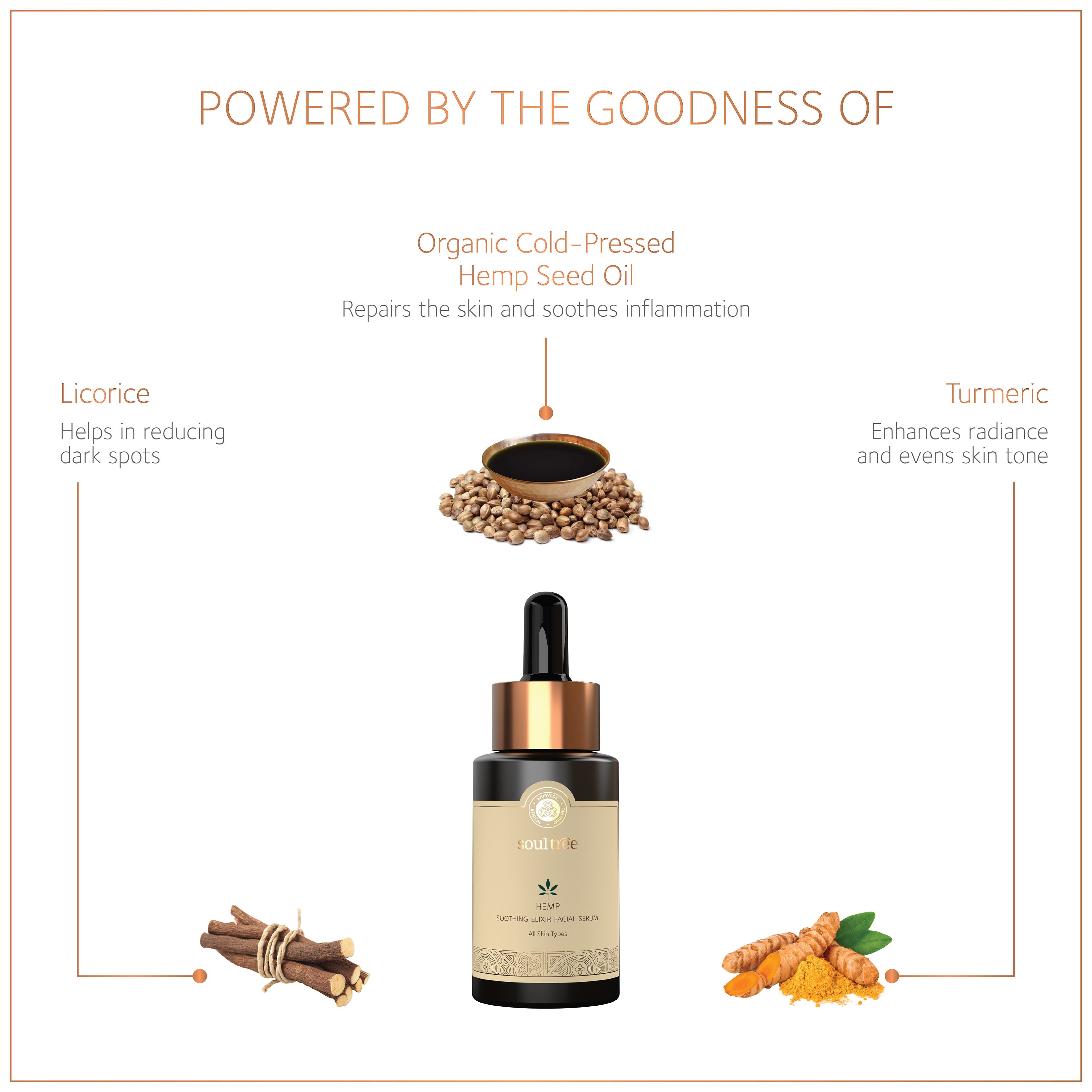 SoulTree Hemp Soothing Elixir Facial Serum