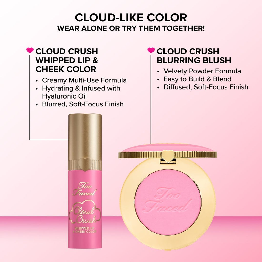 Too Faced Cloud Crushed Whipped Peach Lip & Cheek Color