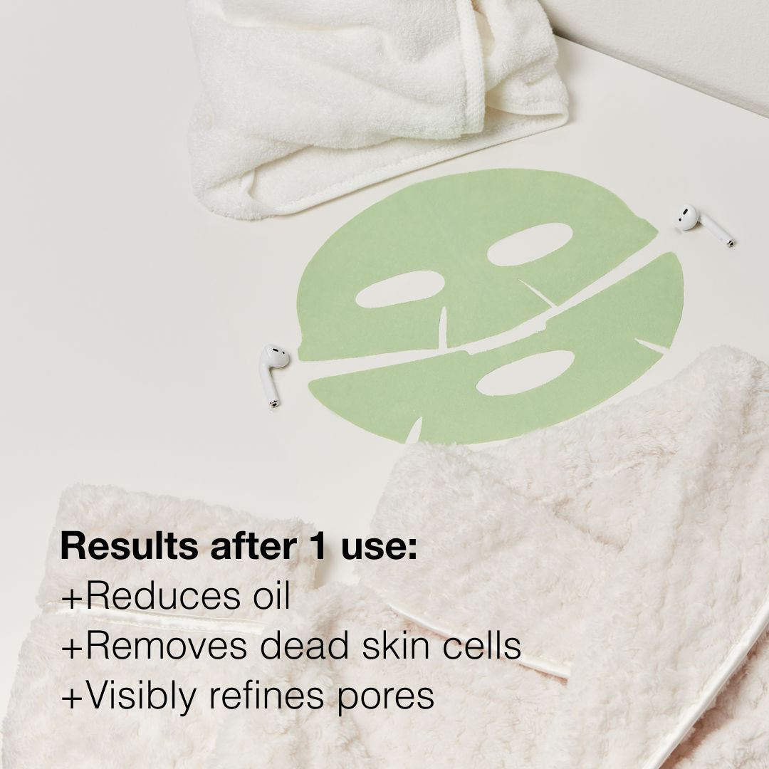 Dr.Jart+ Dermask Pore Remedy Purifying Mud Mask – Sheet Mask For Oil Control (Dermatologist Tested)