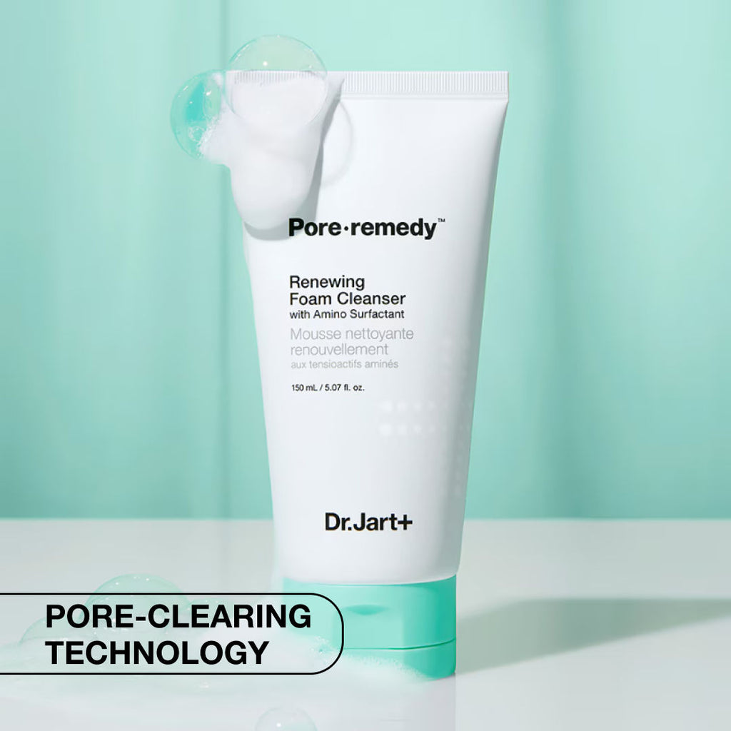 Dr.Jart+ Pore Remedy Renewing Foam Cleanser – Deep Cleansing Face Wash For Pores