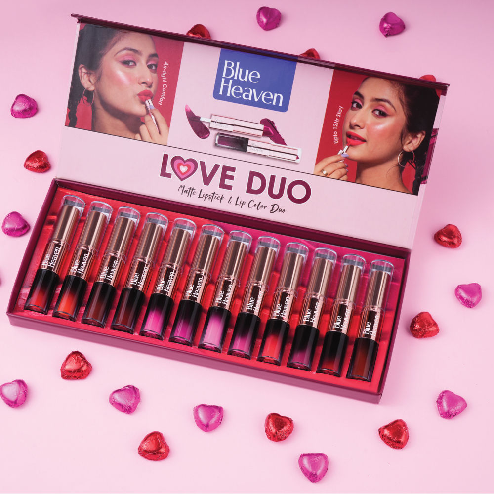 Blue Heaven Love Duo 2 In 1 Dual Sided Lipstick