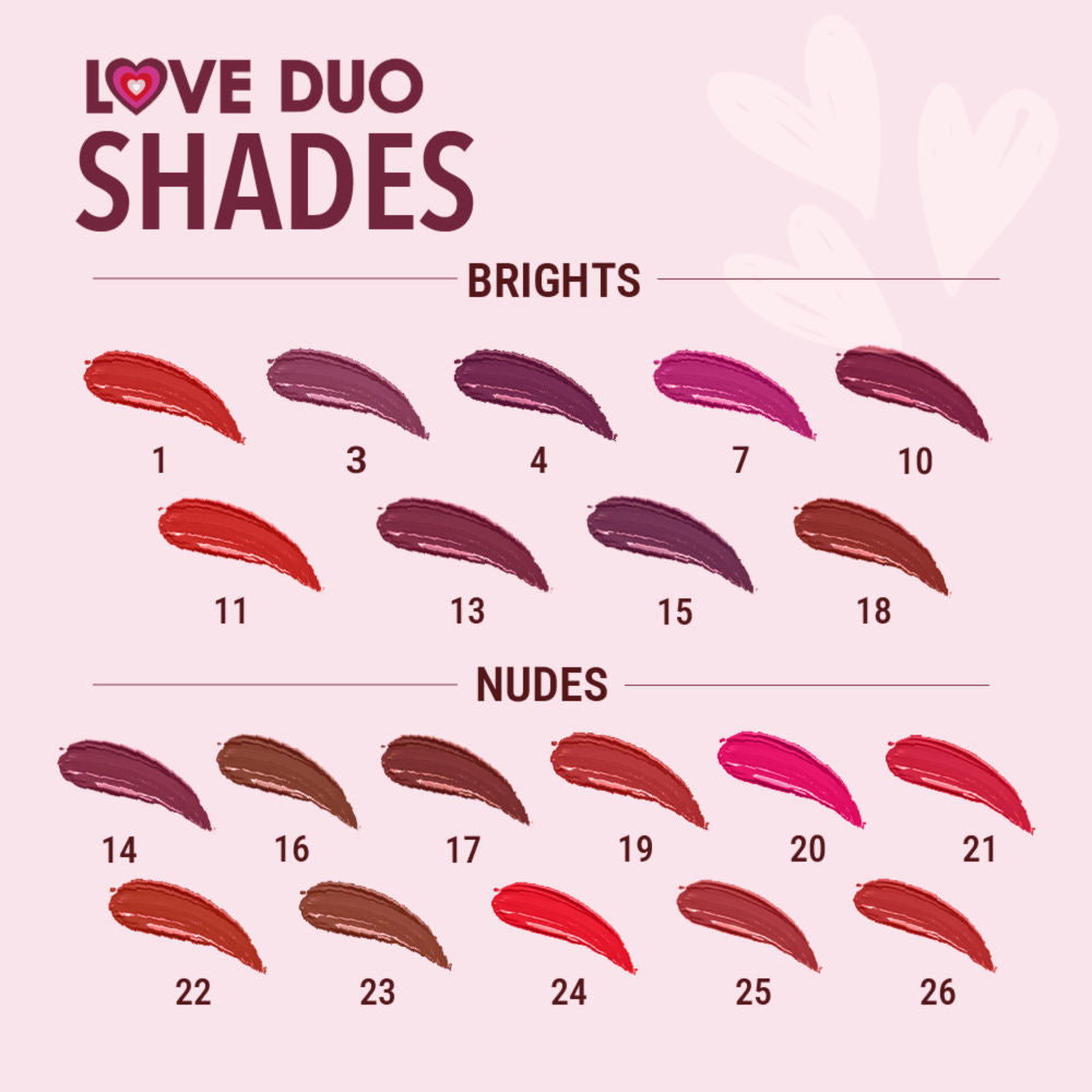 Blue Heaven Love Duo 2 In 1 Dual Sided Lipstick