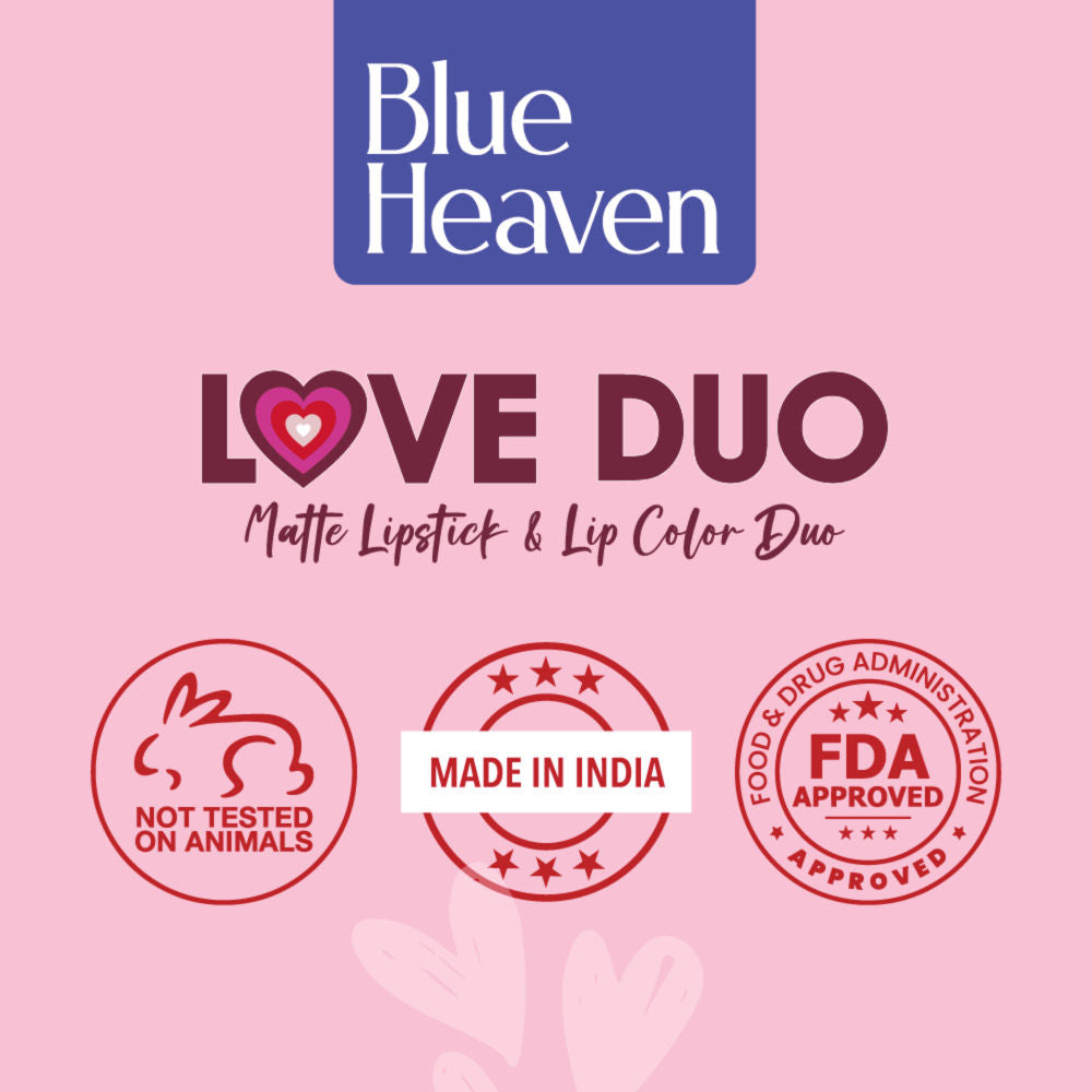 Blue Heaven Love Duo 2 In 1 Dual Sided Lipstick