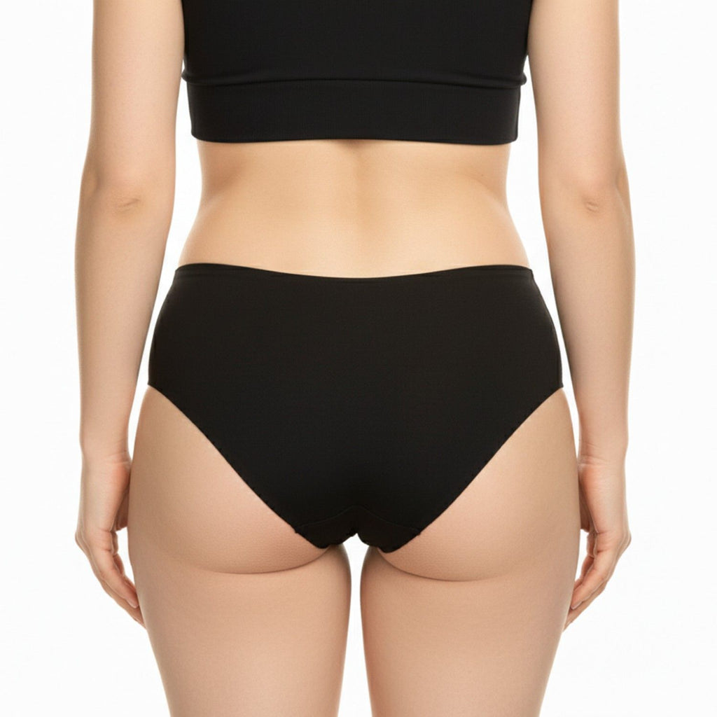 Pee Safe Cotton Reusable Period Panty - Rash Free Comfort Menstrual Underwear - Up To 60 Wash
