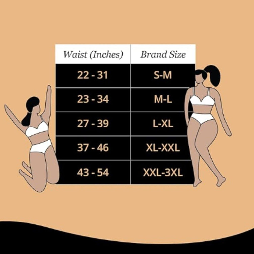 Pee Safe Cotton Reusable Period Panty - Rash Free Comfort Menstrual Underwear - Up To 60 Wash