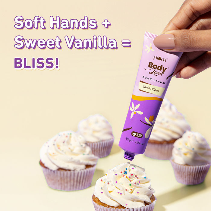 Plum Bodylovin' Vanilla Caramello Hand Cream