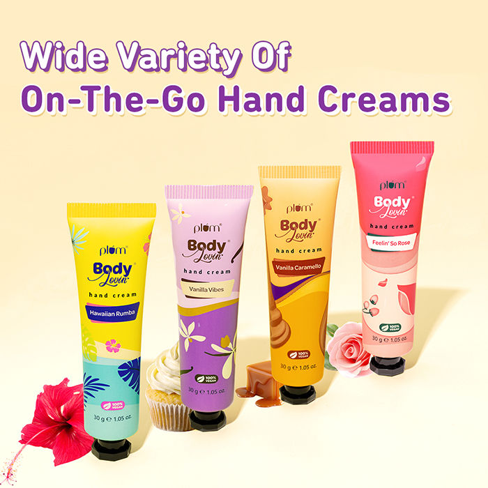 Plum Bodylovin' Vanilla Caramello Hand Cream