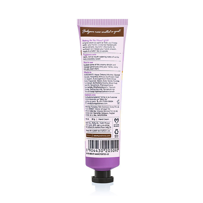 Plum Bodylovin' Vanilla Caramello Hand Cream