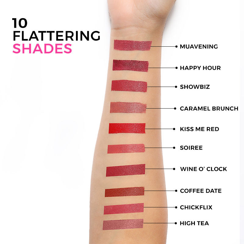 Praush Plush Matte Lipstick