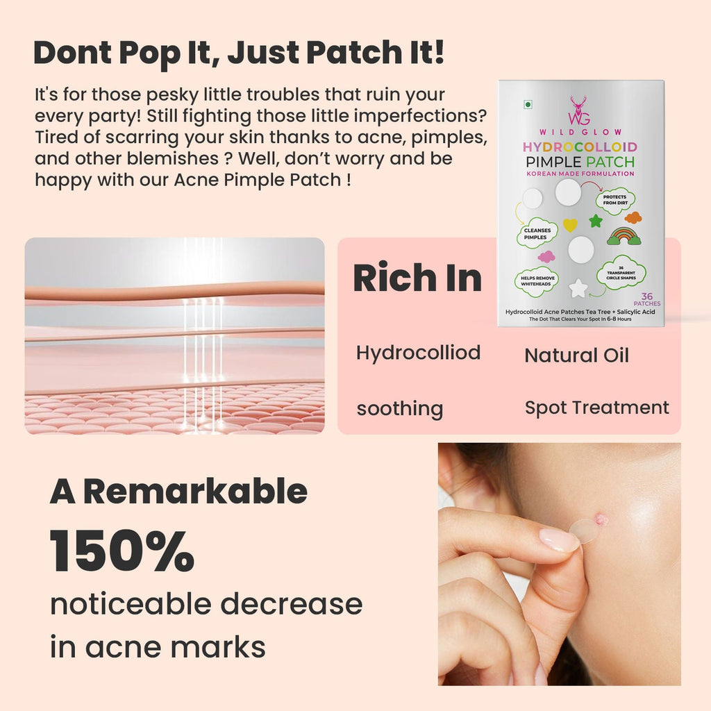 WILDGLOW Acne Pimple Patches