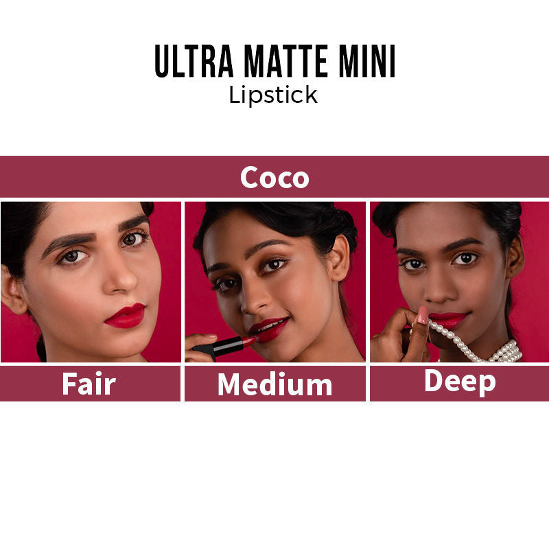 Nykaa Cosmetics Ultra Matte Mini Lipstick