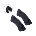 Matra Heel Liners Self-Adhesive Shoe Bite Protector Foam Pads Insole Inserts Cushion Strips in Black