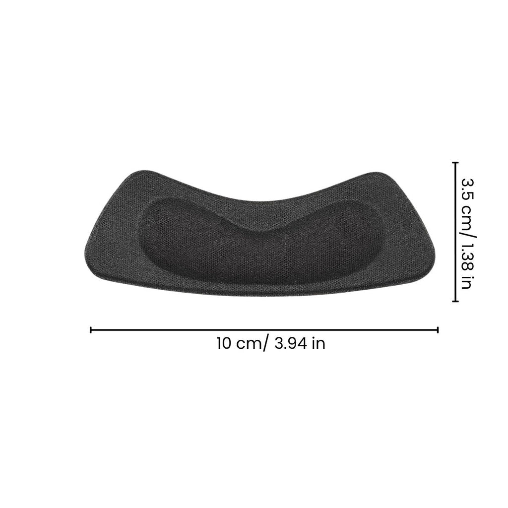 Matra Heel Liners Self-Adhesive Shoe Bite Protector Foam Pads Insole Inserts Cushion Strips in Black