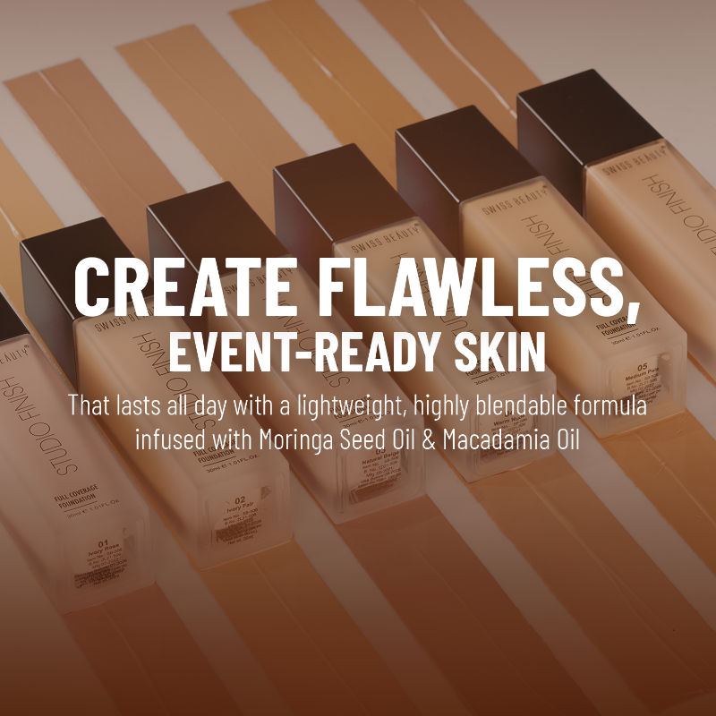 Swiss Beauty Studio Finish Full Coverage Foundation