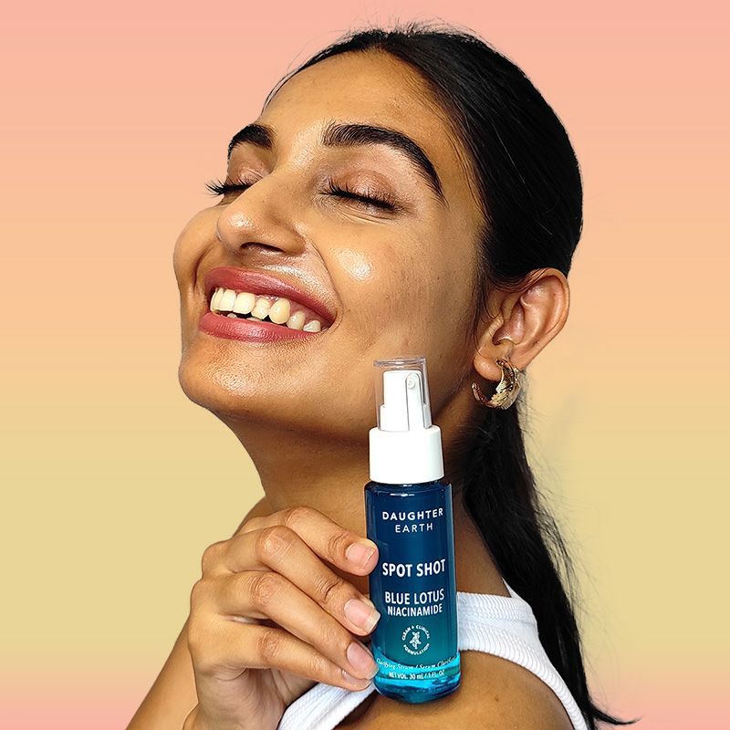 Daughter Earth Spot Shot 10% Niacinamide Serum With Blue Lotus & Ceramides