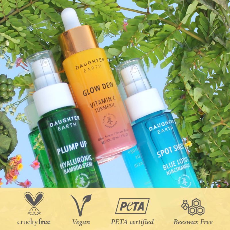 Daughter Earth Spot Shot 10% Niacinamide Serum With Blue Lotus & Ceramides