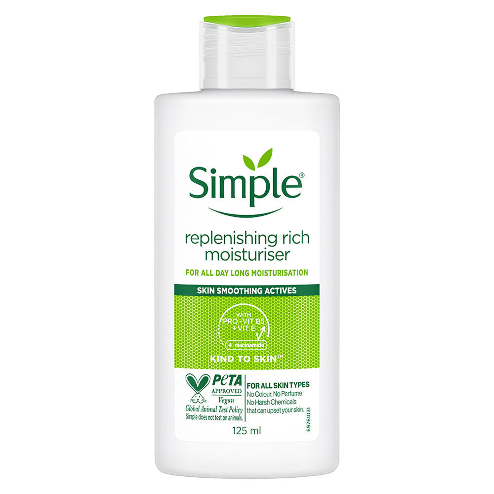 Simple Kind to Skin Replenishing Rich Moisturizer All Skin Types Moisturizer