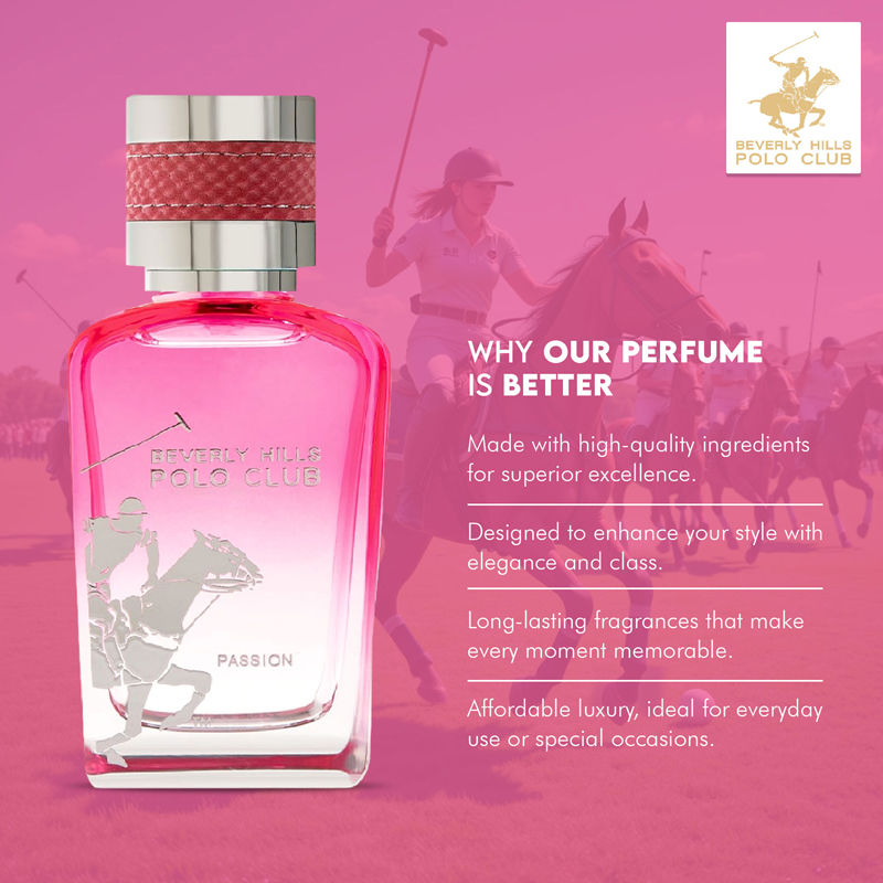 Beverly Hills Polo Club Passion Prestige Pour Femme EDP EDP For Women