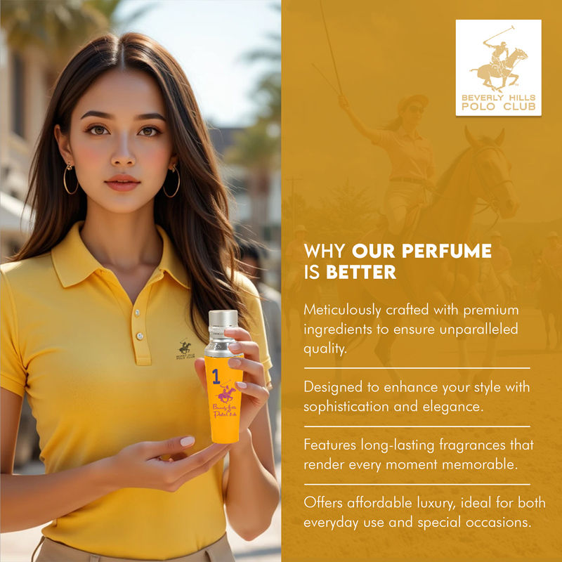 Beverly Hills Polo Club No. 1 Eau De Parfum For Women