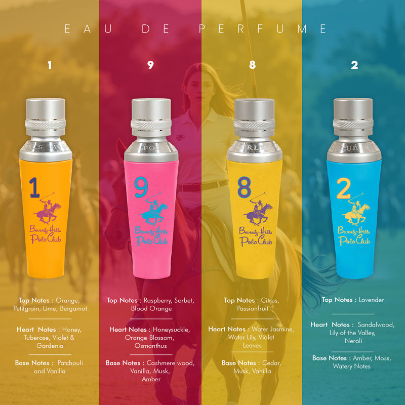 Beverly Hills Polo Club No. 1 Eau De Parfum For Women