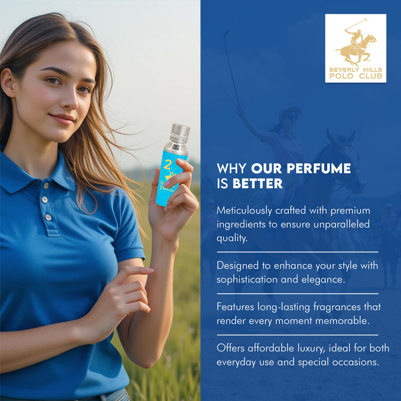 Beverly Hills Polo Club No. 2 Eau De Parfum For Women