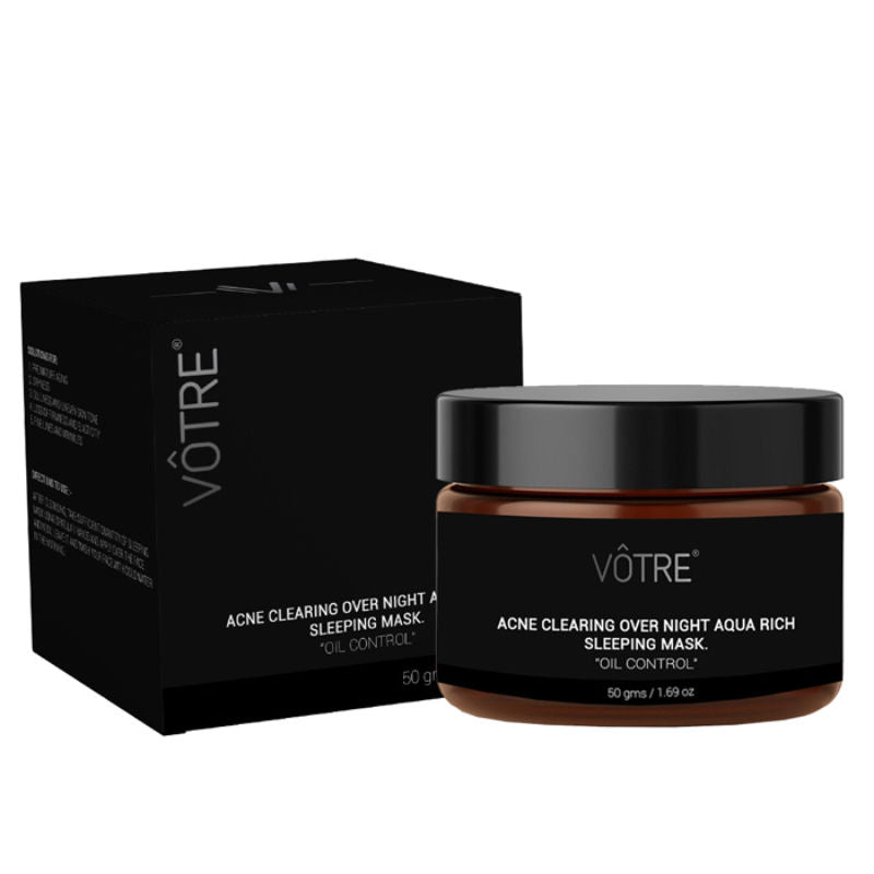 Votre Acne Clearing Over Night Aqua Rich Sleeping Mask Oil Control